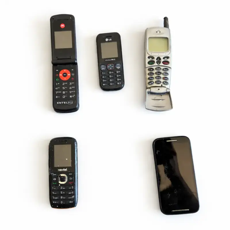 Lote de celulares antiguos variados - 1