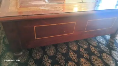 Mesa de centro de madera lingue - miniatura 2