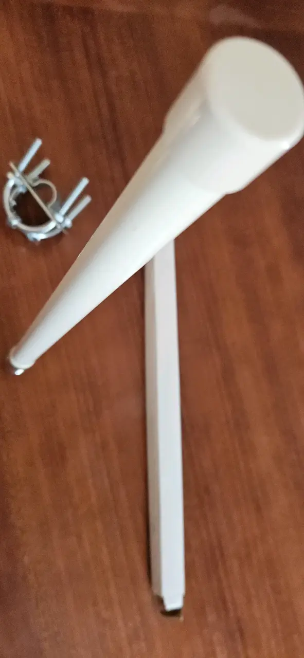 Antena Dual VHF-UHF Con su Soporte - 3