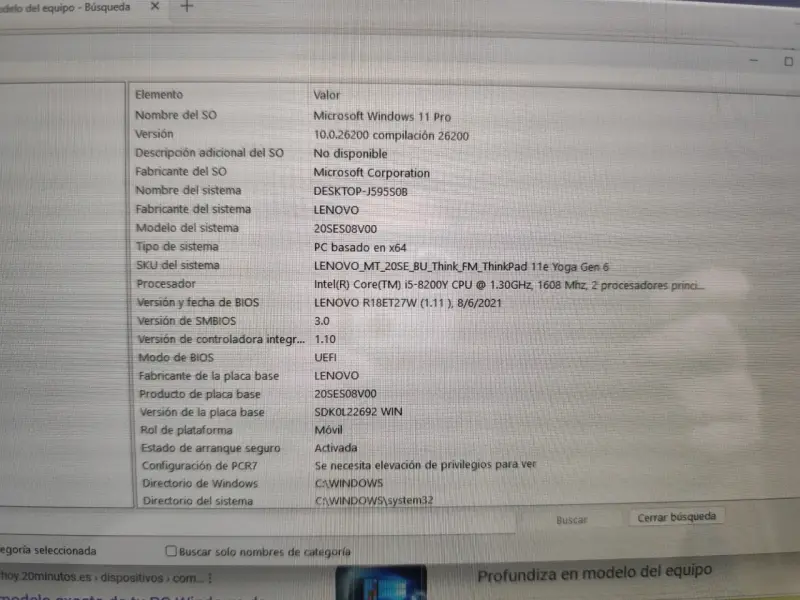 Laptop Lenovo ThinkPad en buen estado - 6