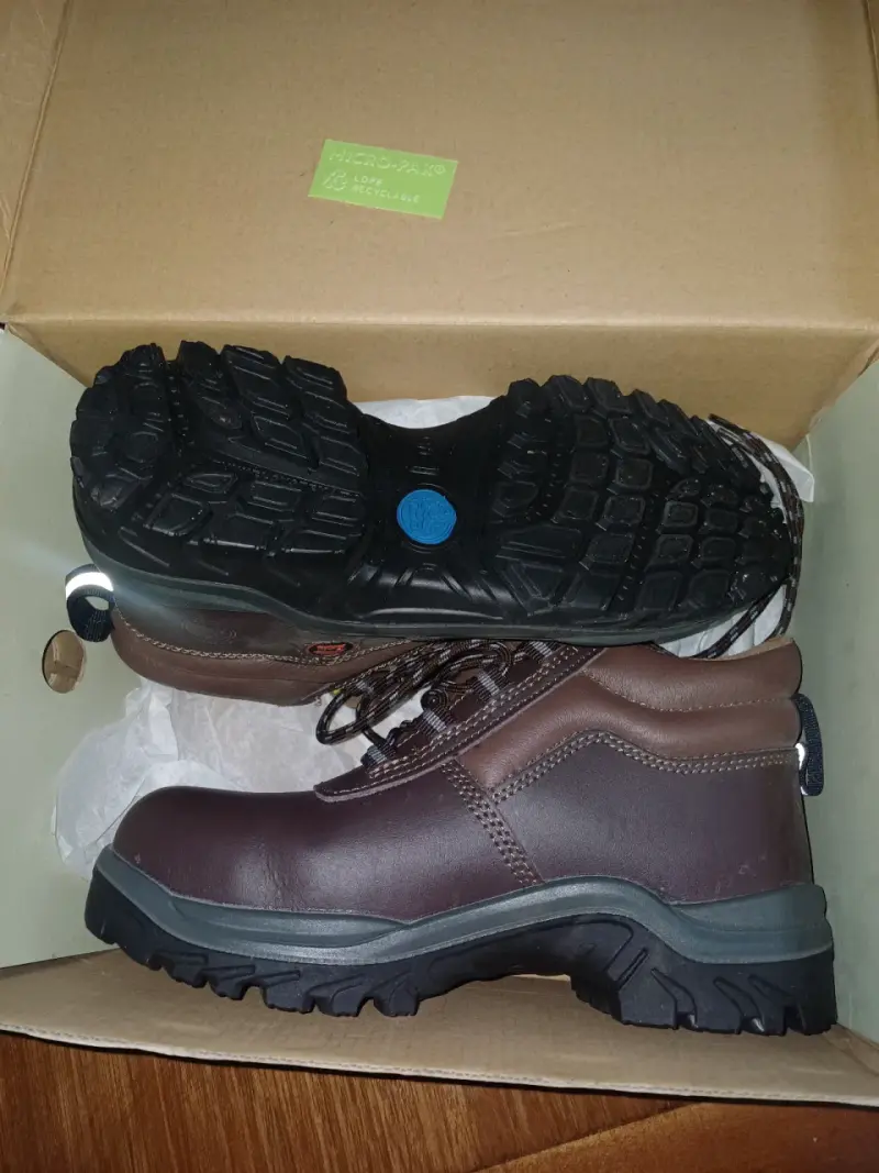 Botas negras de cuero para mujer - 5