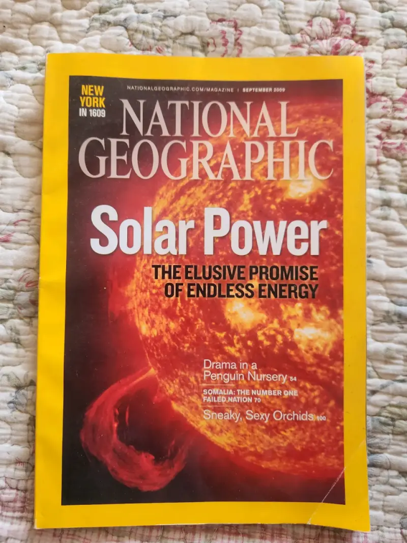 Revista National Geographic septiembre 2009