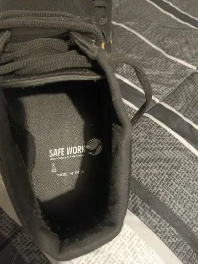 Zapatos de seguridad negros para hombre - miniatura 3
