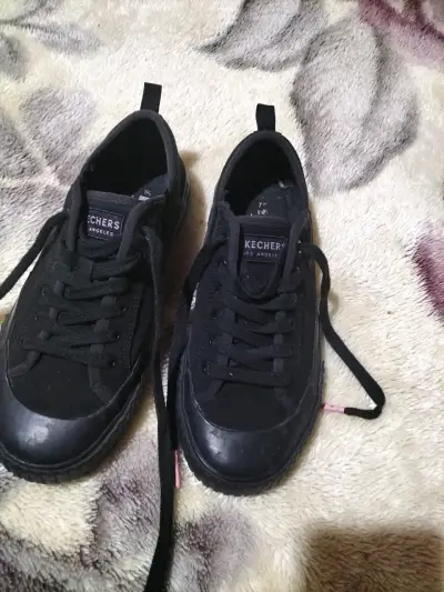Zapatillas negras Skechers casuales - miniatura 4