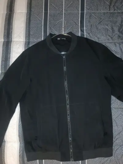 Chaqueta negra Zara hombre - miniatura 1