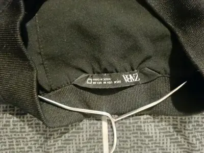 Chaqueta negra Zara hombre - miniatura 3