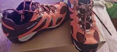 Zapatillas de trekking Merrell naranjas - miniatura 2