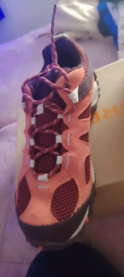 Zapatillas de trekking Merrell naranjas - miniatura 4