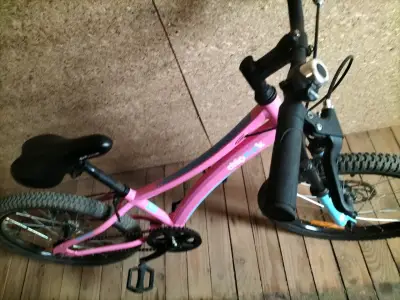 Bicicleta infantil Chipmunk rosa - miniatura 2