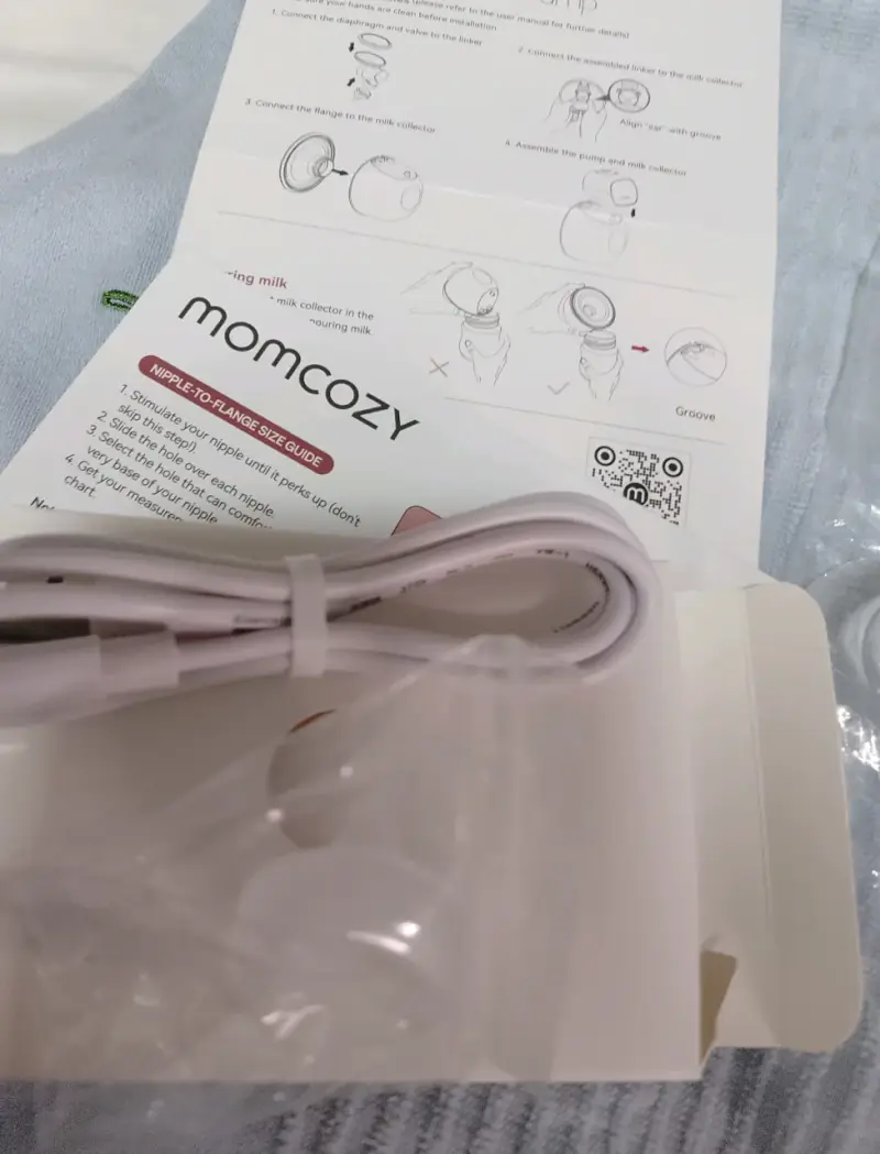 Extractor de leche portátil Momcozy S9 Pro - 3
