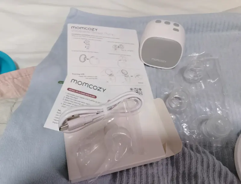Extractor de leche portátil Momcozy S9 Pro - 4
