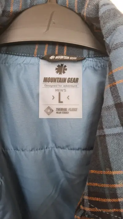 Chaqueta de franela Mountain Gear a cuadros - miniatura 2