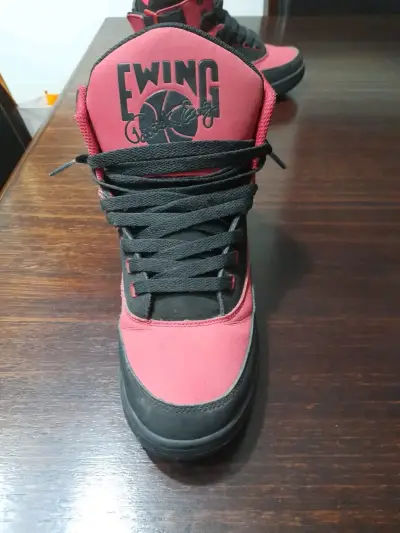 Zapatillas deportivas Patrick Ewing rojas y negras - miniatura 3
