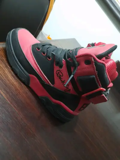 Zapatillas deportivas Patrick Ewing rojas y negras - miniatura 4