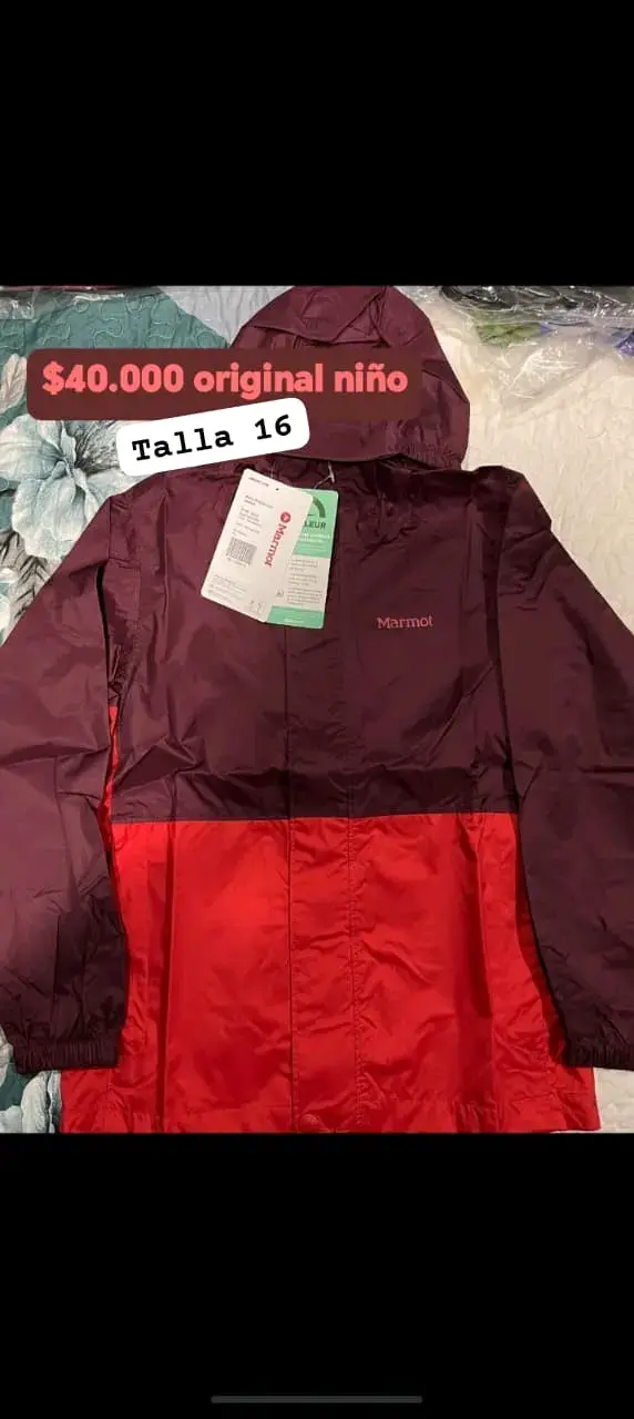 Chaqueta Marmot para niño talla 16