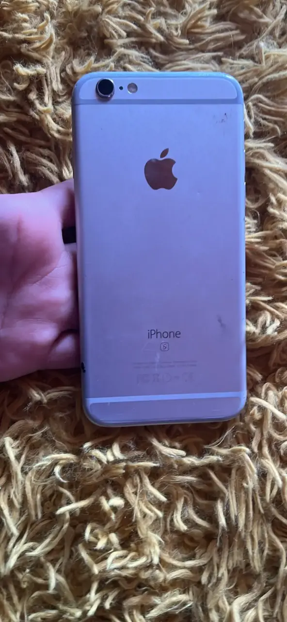 iPhone 6 en buen estado, color plata