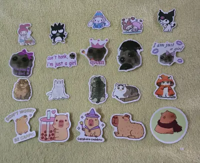 Pack de 5 stickers temáticos personalizados - miniatura 3