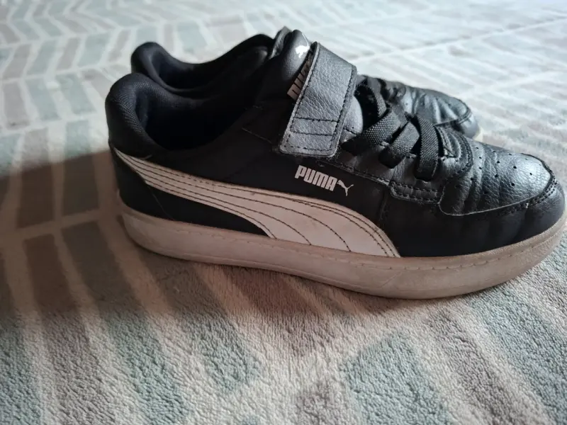 Zapatillas negras Puma para niños - 3