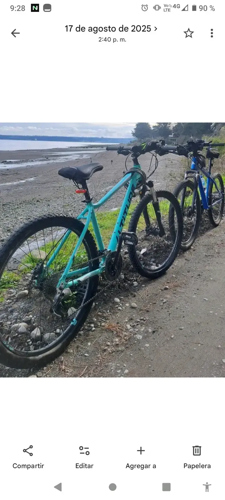 Bicicleta montaña Altitude turquesa - 2