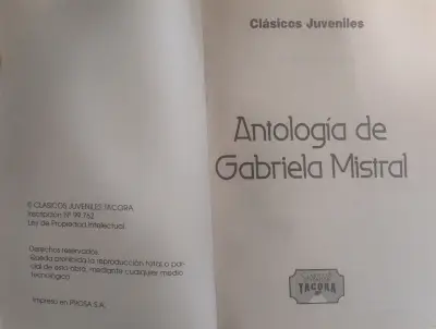 Antología Poética de Gabriela Mistral - miniatura 2