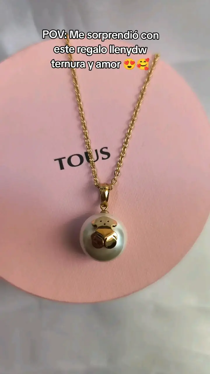 Collar Tous con colgante de perla y oso - 4