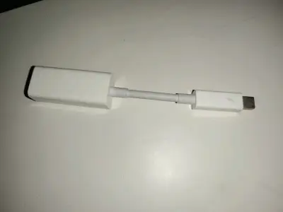 Adaptador thunderbolt a cable lan original - miniatura 1