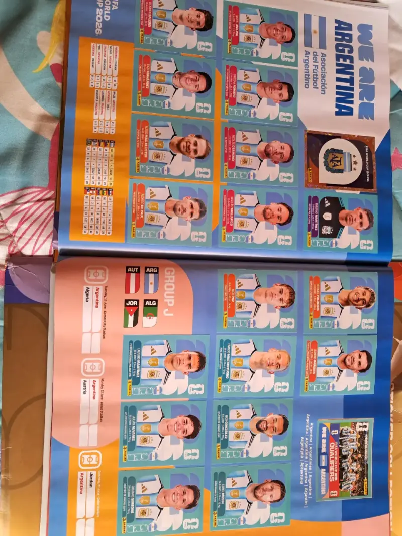 Álbum de stickers Panini Mundial 2026 - 6