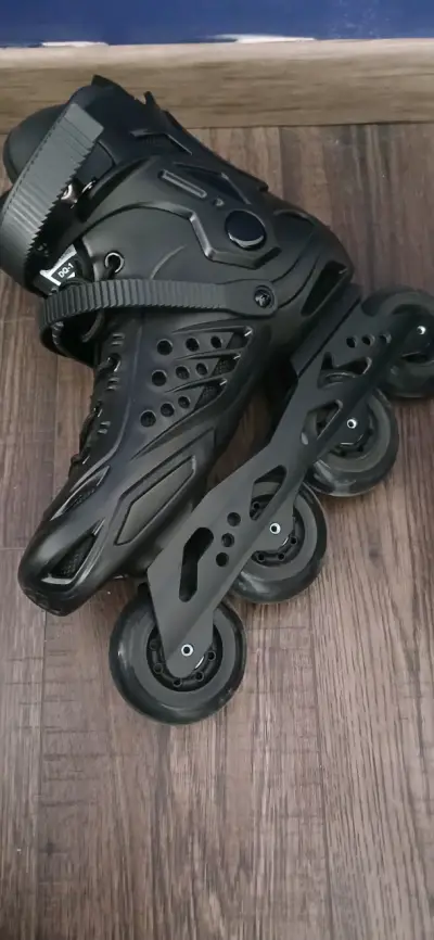 Patines en línea negros DQ-1 - miniatura 2