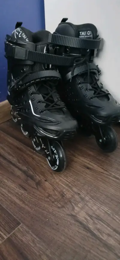 Patines en línea negros DQ-1 - miniatura 4