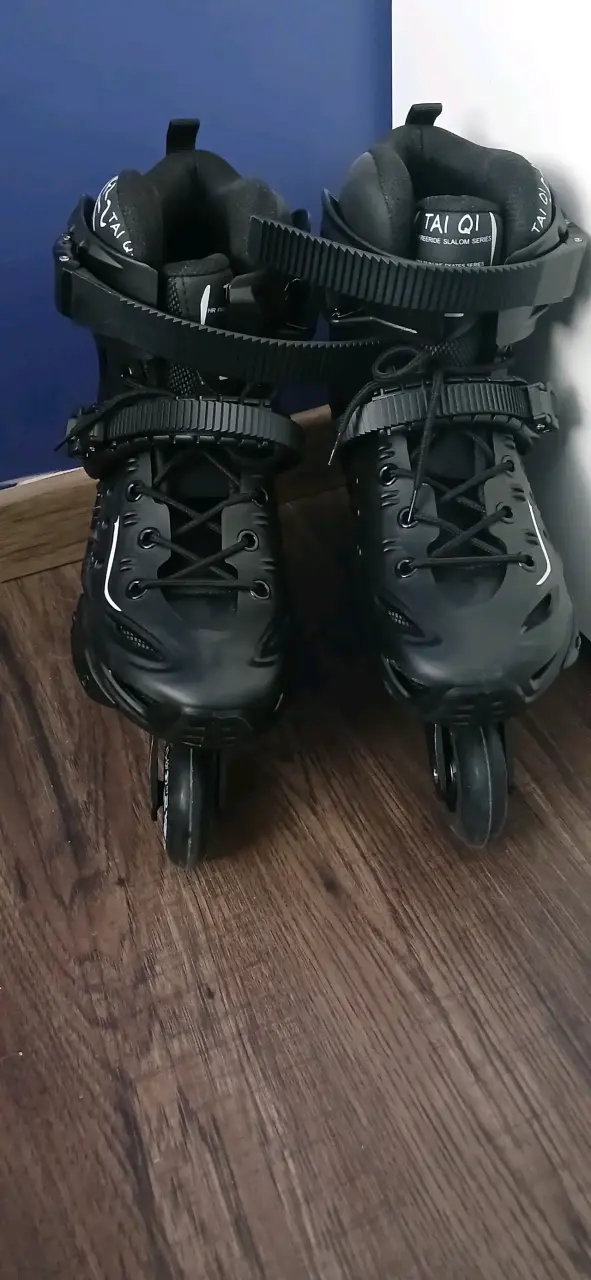 Patines en línea negros DQ-1 - 5