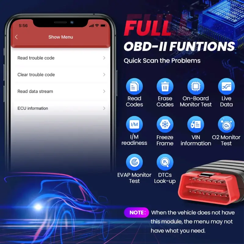 Thinkcar Escáner OBD2 para diagnóstico automotriz - 5