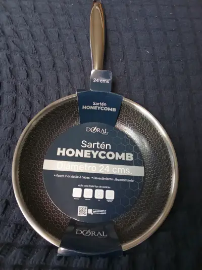 Sartén Doral Honeycomb 24 cm acero inoxidable - miniatura 4