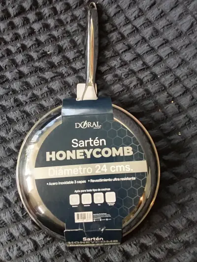Sartén Doral Honeycomb 24 cm acero inoxidable - miniatura 5