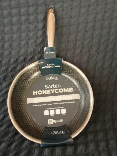 Sartén Doral Honeycomb 24 cm acero inoxidable - miniatura 6