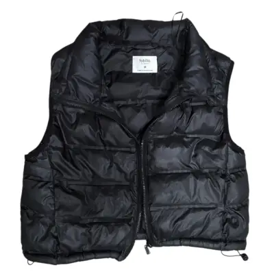 Puffa negro Sybilla - miniatura 1