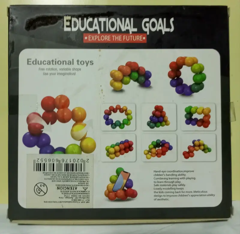 Juguete educativo de bolas de colores - 2