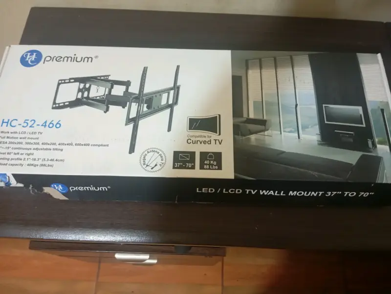 Soporte de pared para TV ajustable - 2