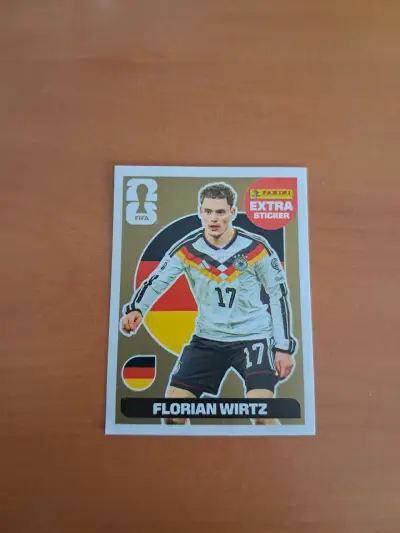 Florian Wirtz extra sticker oro - miniatura 1