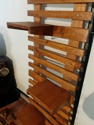 Estante de madera decorativo - miniatura 3