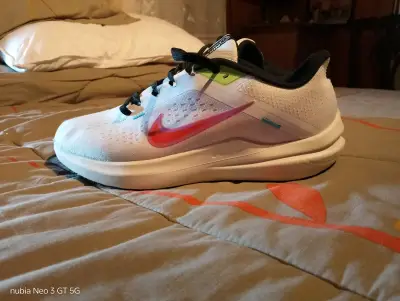 Zapatillas deportivas Nike winflo 10 blancas - miniatura 2