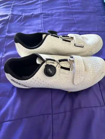 Zapatillas de ciclismo Bontrager blancas - miniatura 1