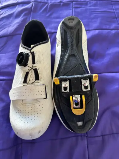 Zapatillas de ciclismo Bontrager blancas - miniatura 2