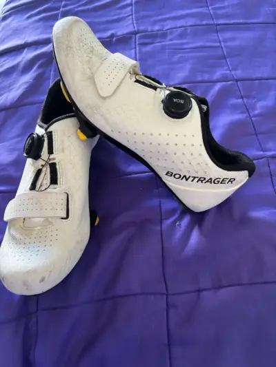 Zapatillas de ciclismo Bontrager blancas - miniatura 3