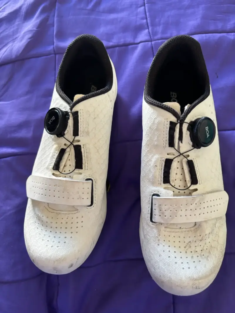 Zapatillas de ciclismo Bontrager blancas - 4
