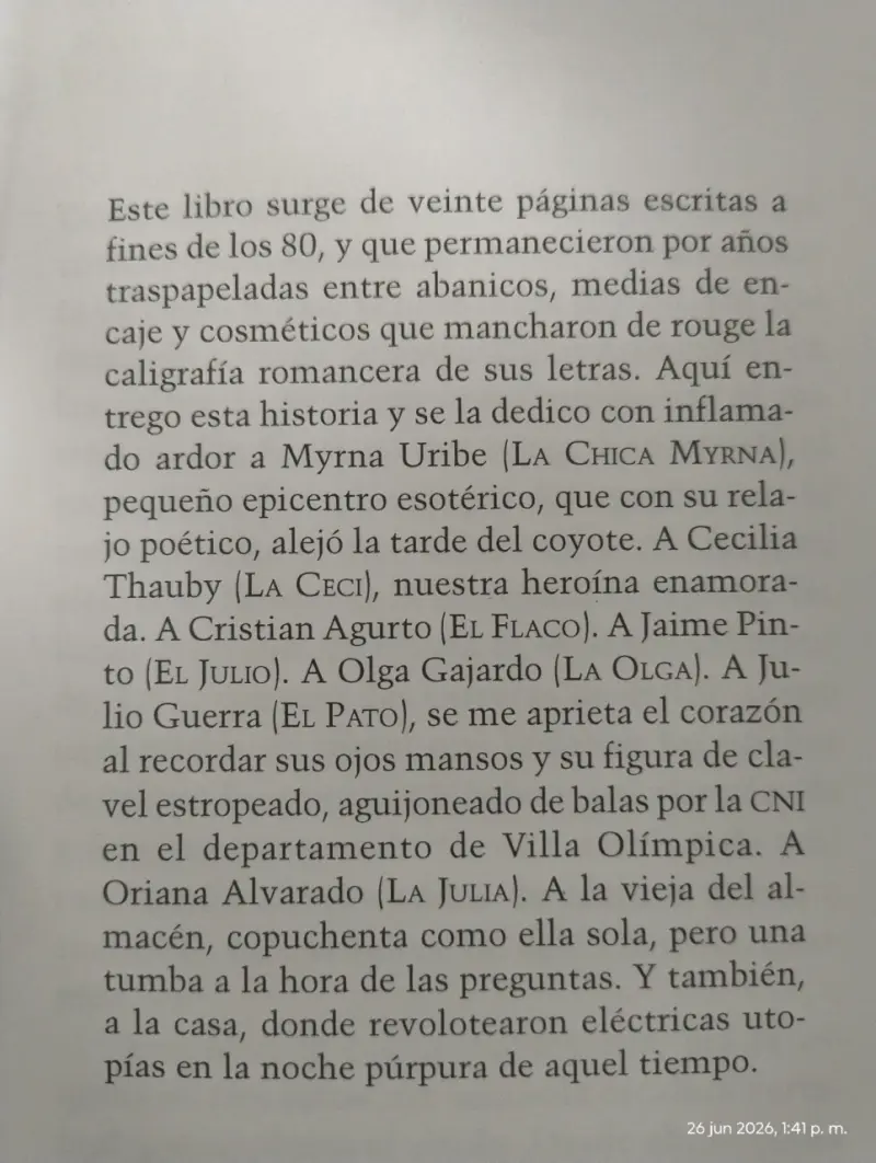 Libro 'Tengo miedo torero' de Pedro Lemebel - 3