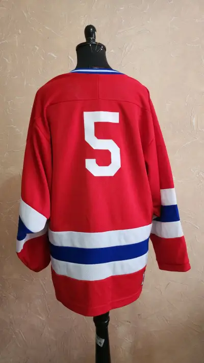 Camiseta de hockey AYHL roja - miniatura 3