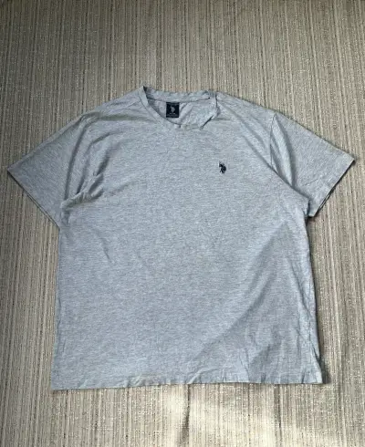 Polera gris US Polo Assn - miniatura 1