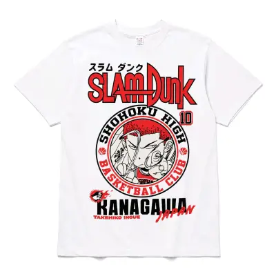 Polera Slam Dunk Shohoku High blanca - miniatura 1
