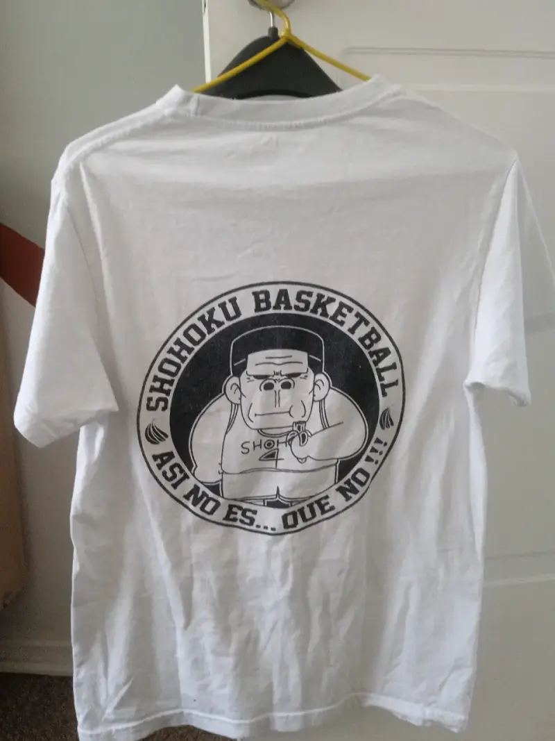 Polera Slam Dunk Shohoku High blanca - 3