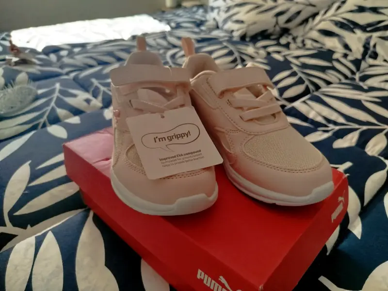Zapatilla Puma talla 31 (18,5cm) para niña rosa - 3